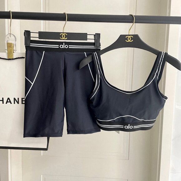 ALO Yoga Pants - ALO Yoga Women's Black Athletic Shorts😎💥💥